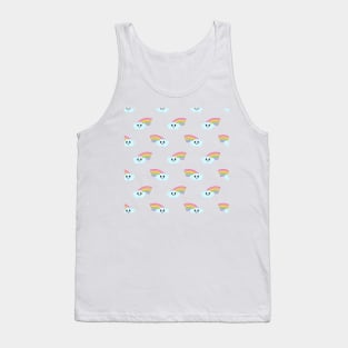 Kawaii Cute Rainbow Pattern Tank Top